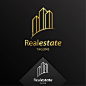 Real estate logo template Premium Vector