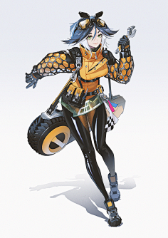 罗拉拉采集到机械 机娘