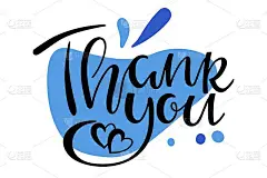 谢谢你的迹象。感恩节，婚礼，生日。感谢书法手写字体升华打印服装，家庭节日装饰，邀请卡，海报，礼品设计