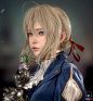 Violet Evergarden - Real Time 3D FanArt, LEE GH : I designed a character named Violet Evergarden into Real-time 3D Character based on my inspiring animated series called, 'Violet Evergarden'.
I recently heard a tragic news about Kyoto Animation Studios' f