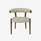 Cow Dining Arm Chair - julian-chichester-cow-dining-arm-chair-firmdale-oak-south-hill-home-toronto-furniture-1