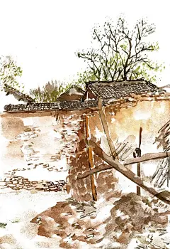 山村的老房子图片下载