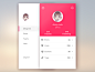 50 User profile page — Design Inspiration : via Muzli