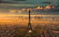 巴黎的象征埃菲尔铁塔摄影作品欣赏_建筑摄影_摄影作品_西安摄影器材城