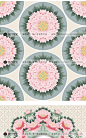 中国风富贵牡丹花背景花卉花纹图案包装印花平面广告设计矢量素材-淘宝网