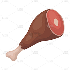 油锅里的兔子采集到肉