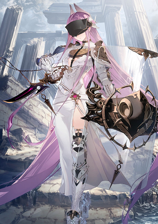 FGO Saber/美杜莎 设定图（ホト...