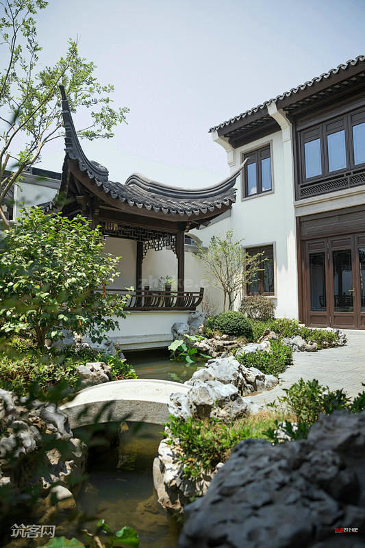 中式风格庭院/花园