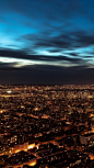 夜的巴黎。 #夜景#