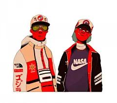 嘻哈风格插画设计
阿根廷插画设计师 Mau Lencinas ​​​​
