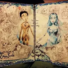 彩铅手绘的微博_微博