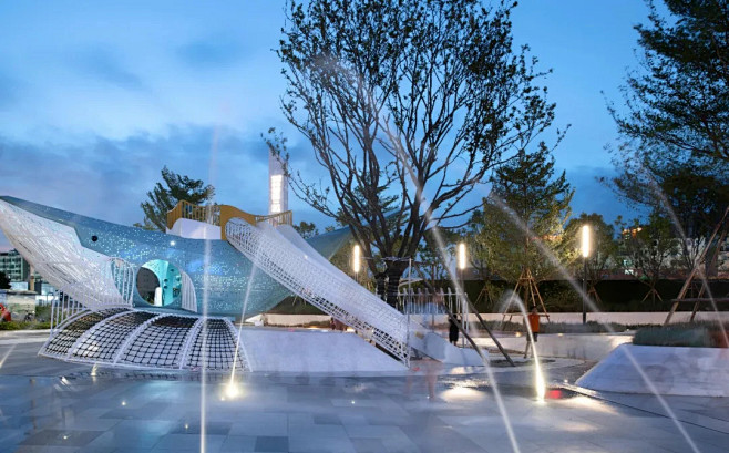 海上星光跃动的街角广场 | 厦门金地·宝嘉厦一城【DAOYUAN-44期】 : 在这个项目上，我们更多的将景观与功能结合，最终实现这个让人们 ...