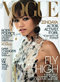 Zendaya for US Vogue June 2019. 美国版《Vogue》6月号, 好莱坞90后小花旦, 这是她第二张US Vogue封面,《蜘蛛侠:英雄远征》七月即将上映, 杂志宣传开跑~  摄影: Tyler Mitchell ​​​​