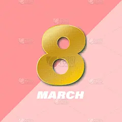 international women s day poster 8 number 3d