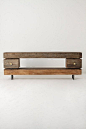 reclaimed wood: