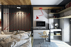 ni-ni-ni-nico采集到LOFT公寓 36㎡