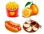 Food mix : Food icons mix