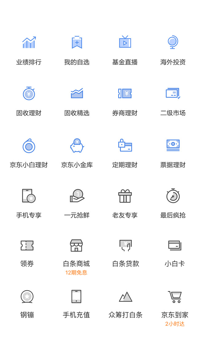 京东理财icon