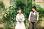 文艺小清新婚纱照-来自杭州魔方婚纱摄影客照案例 |婚礼时光