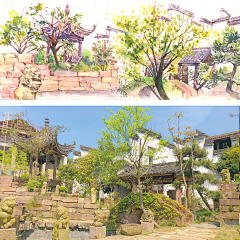繁丽Flora爱绘集采集到《走哪画哪》