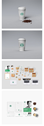 奶茶咖啡店品牌餐饮品牌VI视觉识别系统样机贴图元素PSD分层素材-淘宝网