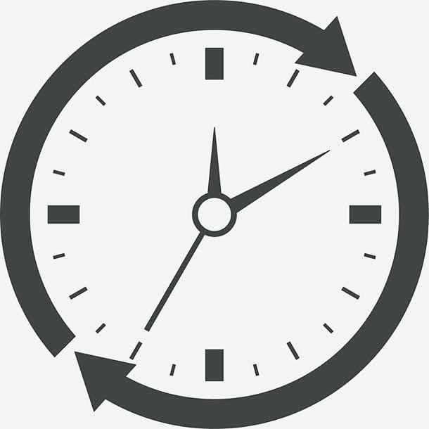 时钟刻度图标_88ICON https://88icon.com 顺时针 时钟 时间 回旋箭头 时钟刻度 钟表 图标 顺时针箭头