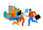 WORKDAY ILLUSTRATION REBRAND : Workday - Illustration rebrand.