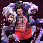Luffy Gear 4  Snakeman 