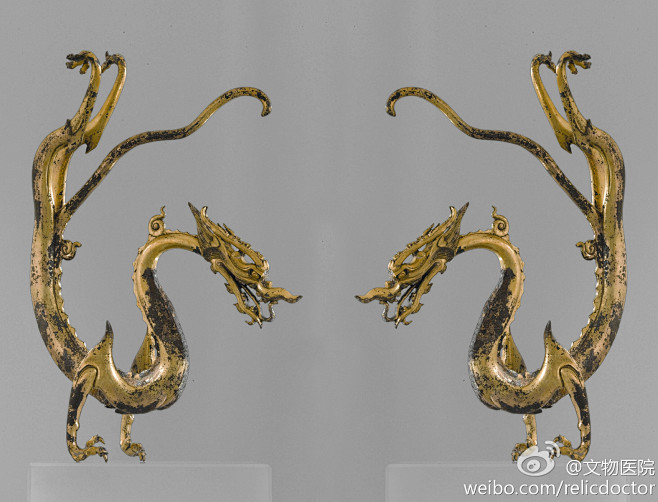 @文物医院：陕博“唐鎏金铁芯铜龙”，表鎏...