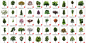 精品龙湖植物SU园林景观植物花草树木灌木Sketchup凉亭2D组件单体-淘宝网