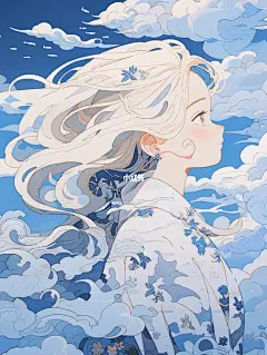 Mid journey丨 ·坠入盛夏⚪