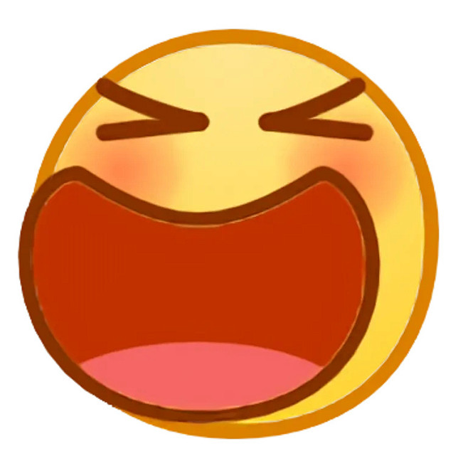 大笑