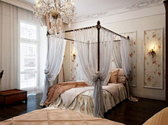 帷幔の婚房卧室