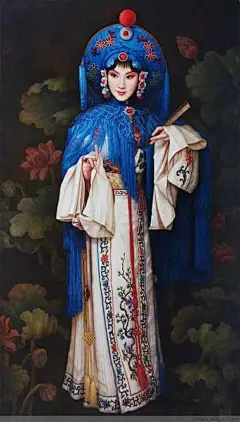 油画中的京剧——【西施】西施