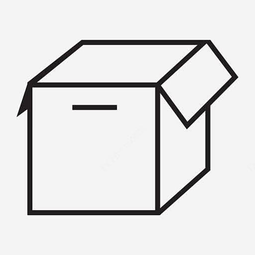 打开的箱子图标png免抠素材_新图网 https://ixintu.com 箱子 盒子