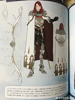 FGO 的设定资料⋯⋯我以为看过闪恩梅林图透其他没啥了但是你们也太可爱！？？妈呀泳装吾王怎么这么可爱 ​​​​