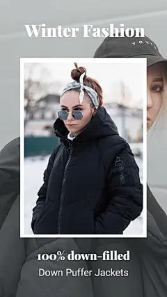 Literary Women Jacket Winter New Year Sale Ecommerce Story