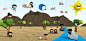 Low Poly Day Time Scene on Behance