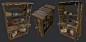 Tier 1 Workbench - Rust, Thomas Butters : 3 LODs'. Highest lod is at 6000 triangles and lowest is at 100 triangles. Really loved making this asset, now onto the next!