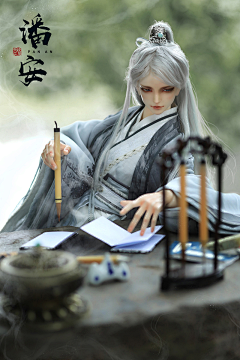 孙语_Sunny采集到BJD-古装男