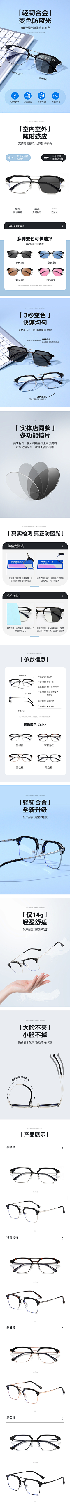 小梦儿星星采集到眼镜详情页
