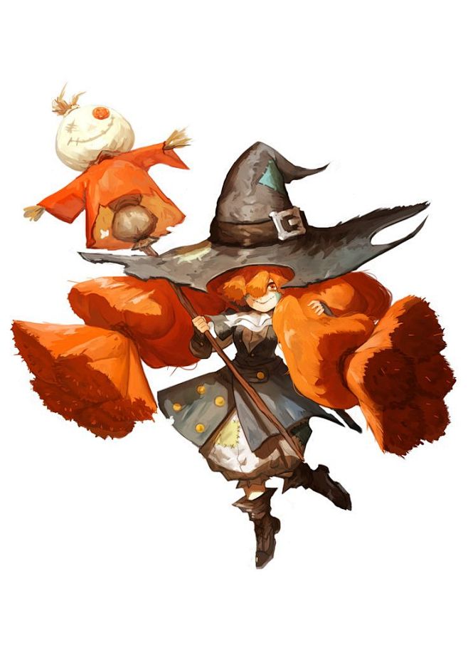 scarecrow witch, 99s...