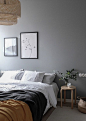 10 inspiring grey bedroom walls - via Coco Lapine Design blog