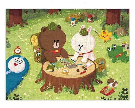 LINE FRIENDS Jigsaw ...