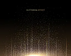 金沙金色沙粒颗粒炫光PSD背景设计素材tiw036a39707 :  