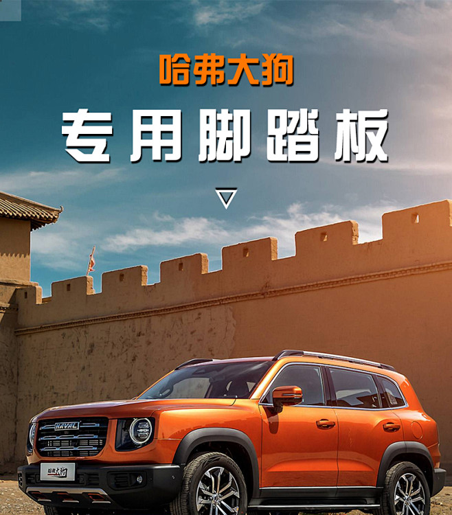 2021款哈弗大狗脚踏板原厂迎宾2020...