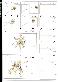 提线网采集到进击的巨人原画集3