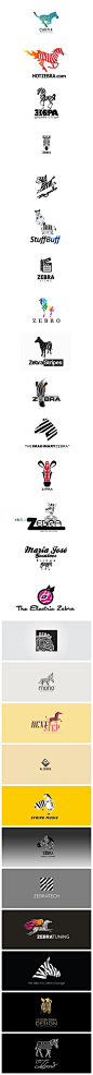 26个以【斑马】为元素的logo设计 #Logo#