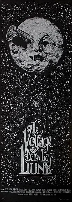 月球旅行记 Le voyage dans la lune (1902)》海报
  
&quot;
小说，月亮和六便士。
现实，一便士和月亮。
......
 
出卖肉体，若没有品相是很难成交的，
出卖灵魂就简单多了，无耻就够了。
&quot;
