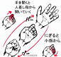 头部五官及手的画法参考~（byみじんコ王国，P站id=642630）
